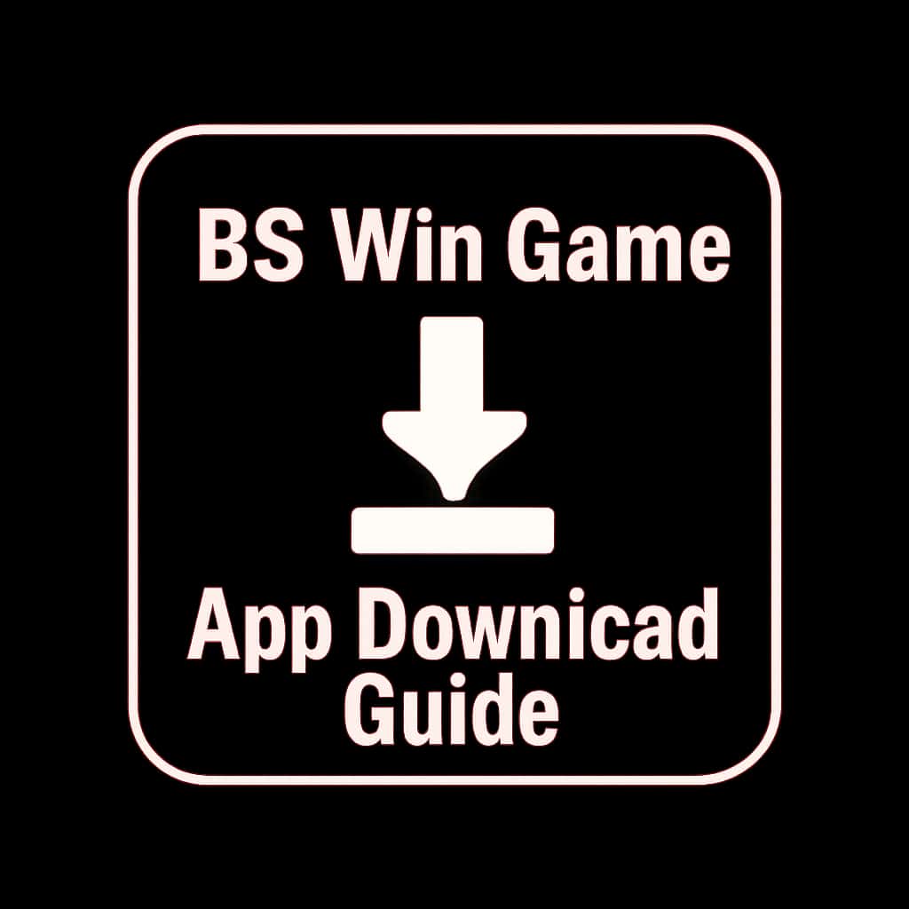 A professional badge representing the BS Win Game app guide.