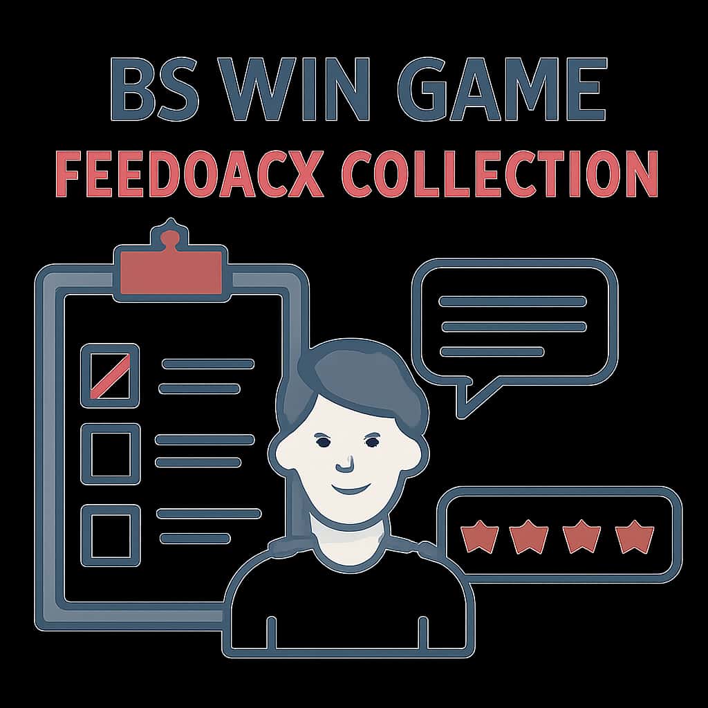 An educational diagram related to BS Win Game Feedback Collection.
