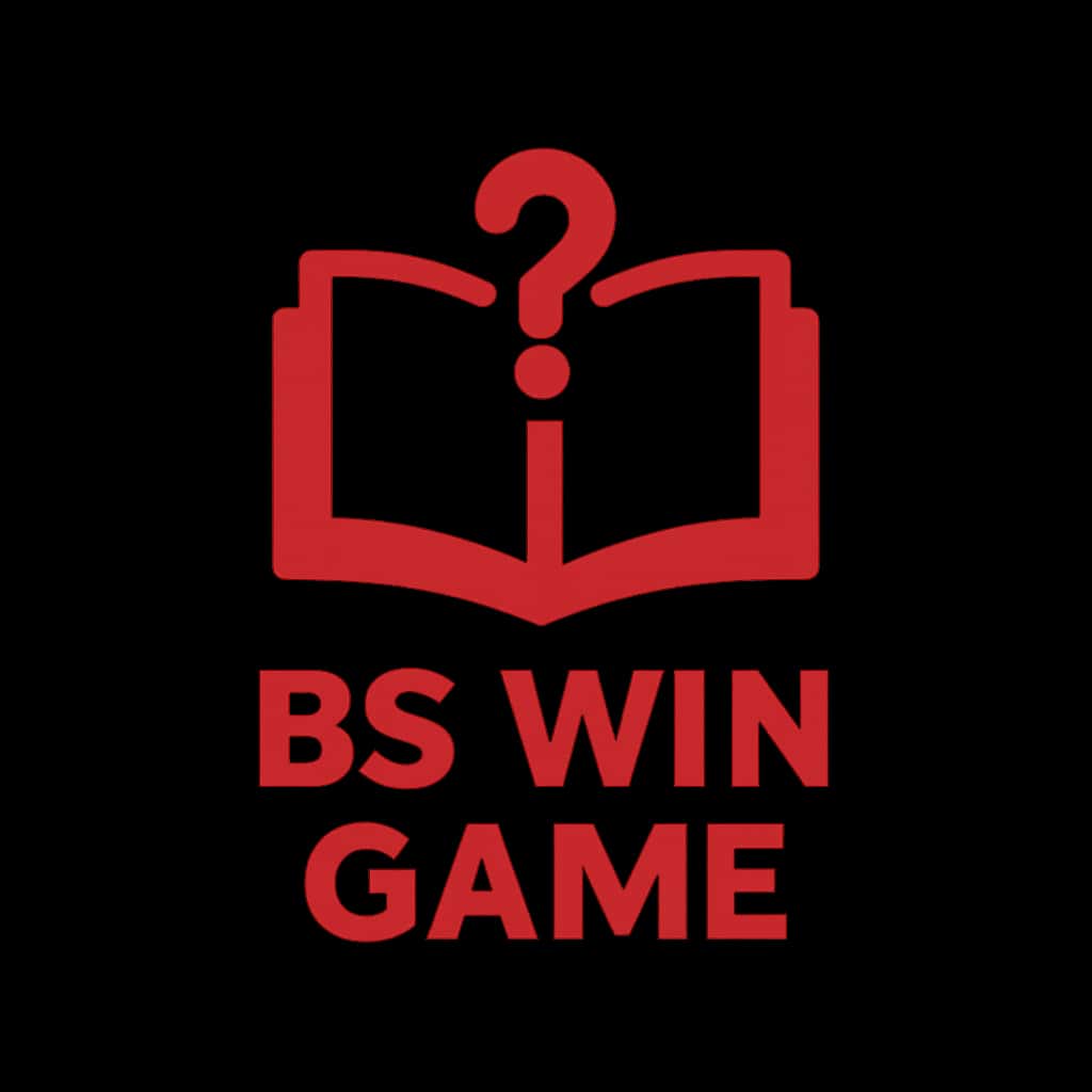 A badge symbolizing BS Win Game Guides with a clean design.
