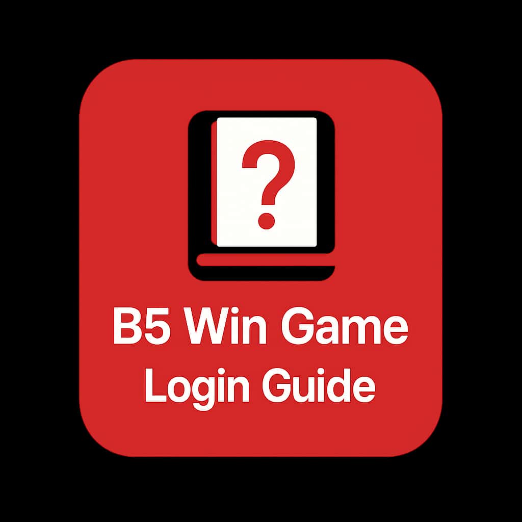 Icon representing the BS Win Game Login Guide.
