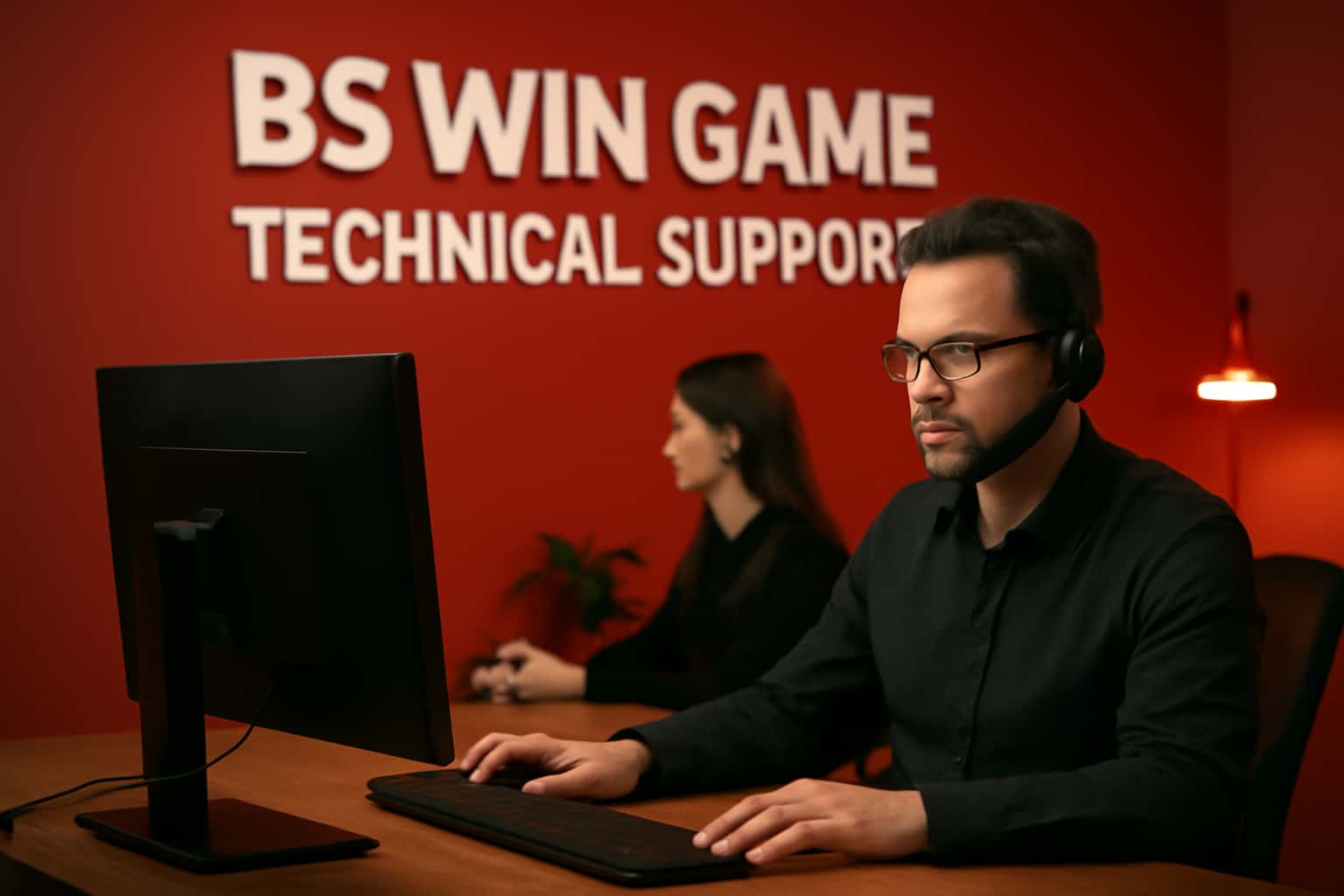 A visual representation of BS Win Game Technical Support services.